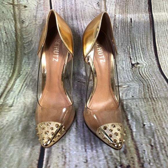 schutz clear pumps